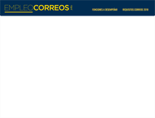 Tablet Screenshot of empleocorreos.info